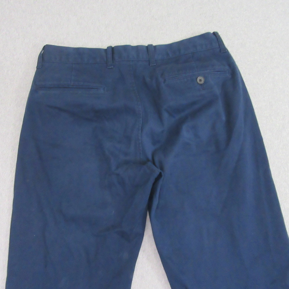 J Crew Mens Mercantile Flex Chino Pants 30 x 32 Blue Straight Leg Stretch - Picture 5 of 12